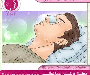 نحوه خوابیدن بعد از عمل بینی